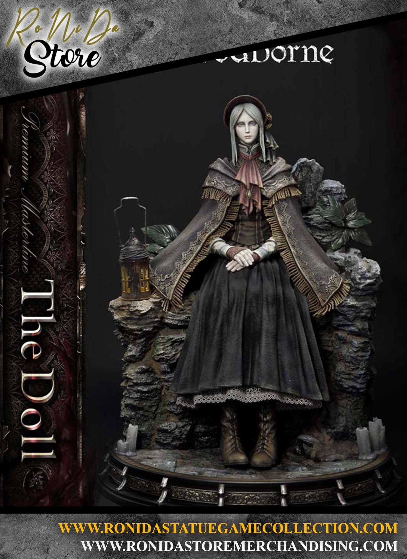 Prime 1 Studio Bloodborne Statue The Doll Bonus Version Deluxe 1/4 Resin Statue