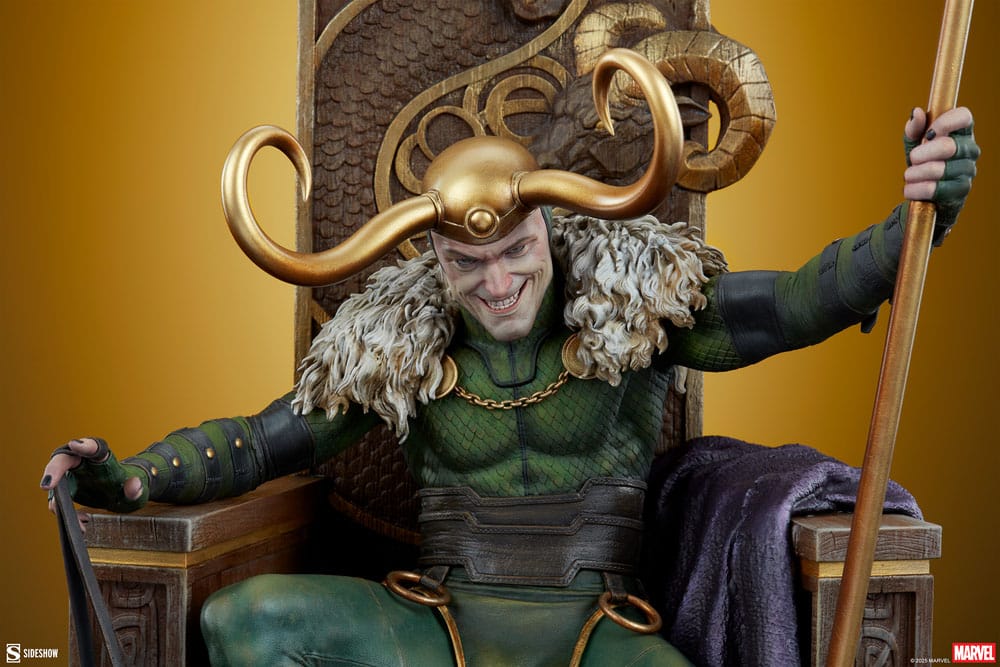 Sideshow Collectibles Loki Marvel Premium Format Resin Statue HQS