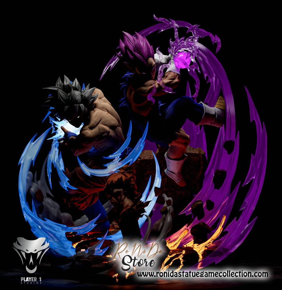 Player 1 Studio Dragon Ball UI Goku & UE Vegeta Statue 1:6 / 1:4