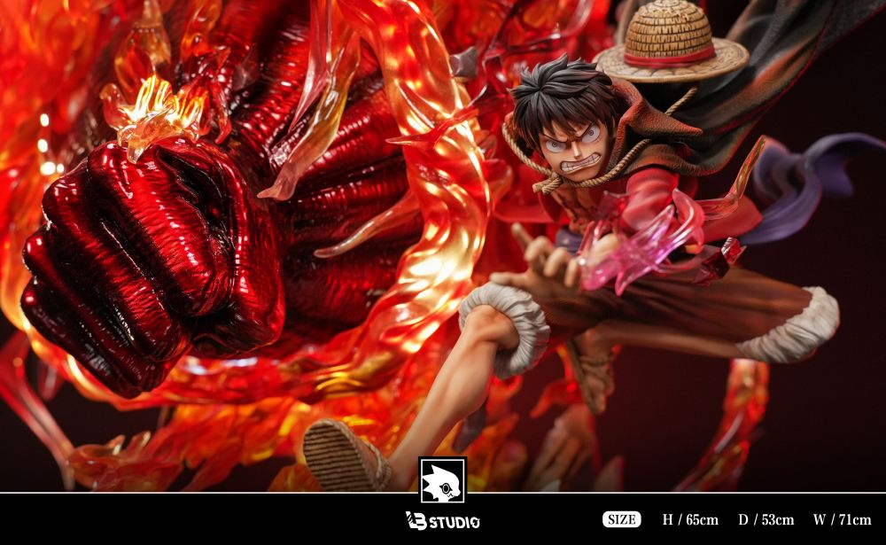LB Studio Monkey D. Luffy One Piece Three Brothers #2 Resin Statue