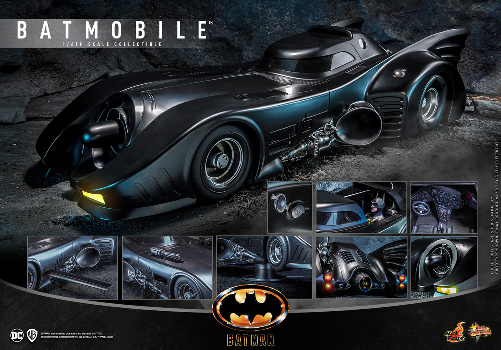 Hot Toys 1/6 scale Batmobile Batman 1989 MMS694 