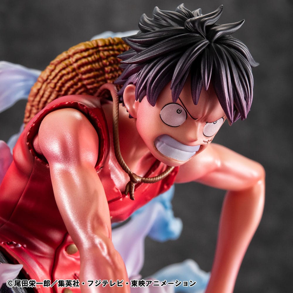 Megahouse Monkey D. Luffy Gear 2 Limited Edition One Piece P.O.P NEO PVC Statue 