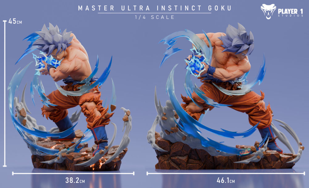 Player 1 Studio Dragon Ball UI Goku & UE Vegeta Statue 1:6 / 1:4