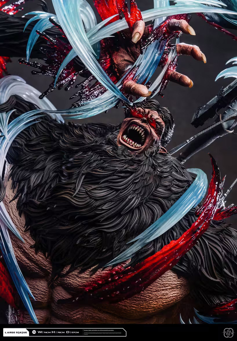 Attack on Titan Hertz Studio Levi vs Zeke V2 Resin Statue