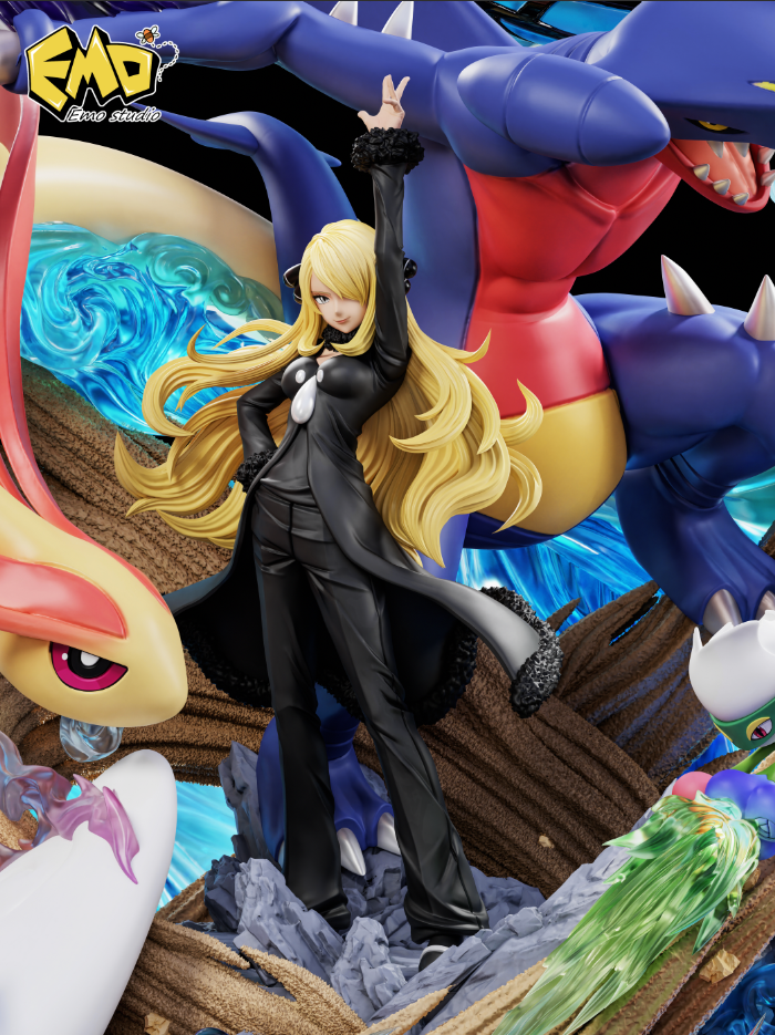 Emo Studio Cynthia Pokémon - #5 Resin Statue