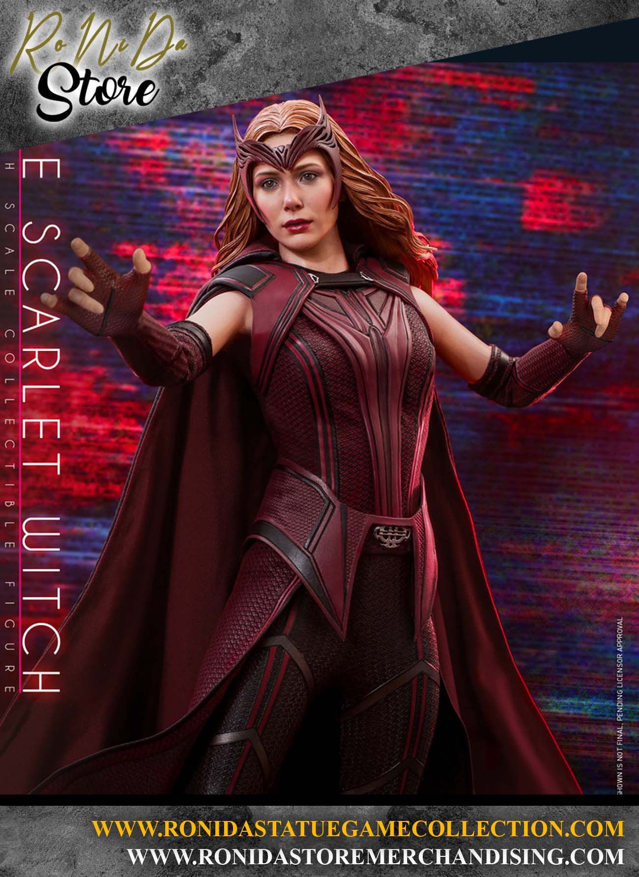Hot Toys WandaVision The Scarlet Witch TMS036 Action Figure