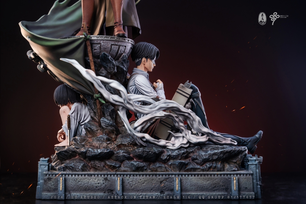 LC Studio Levi Ackerman Attack on Titan Series Memories Resin Statue 1:6