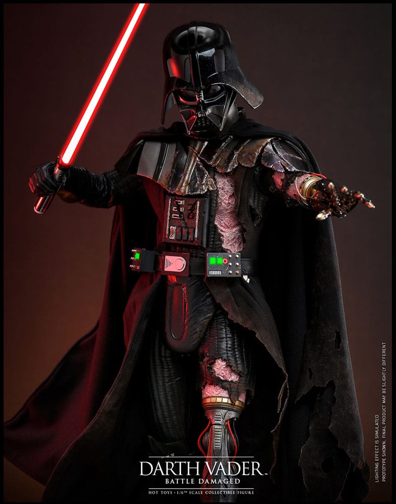 Hot Toys Star Wars  Darth Vader (Battle Damaged) Action Figure 1/6