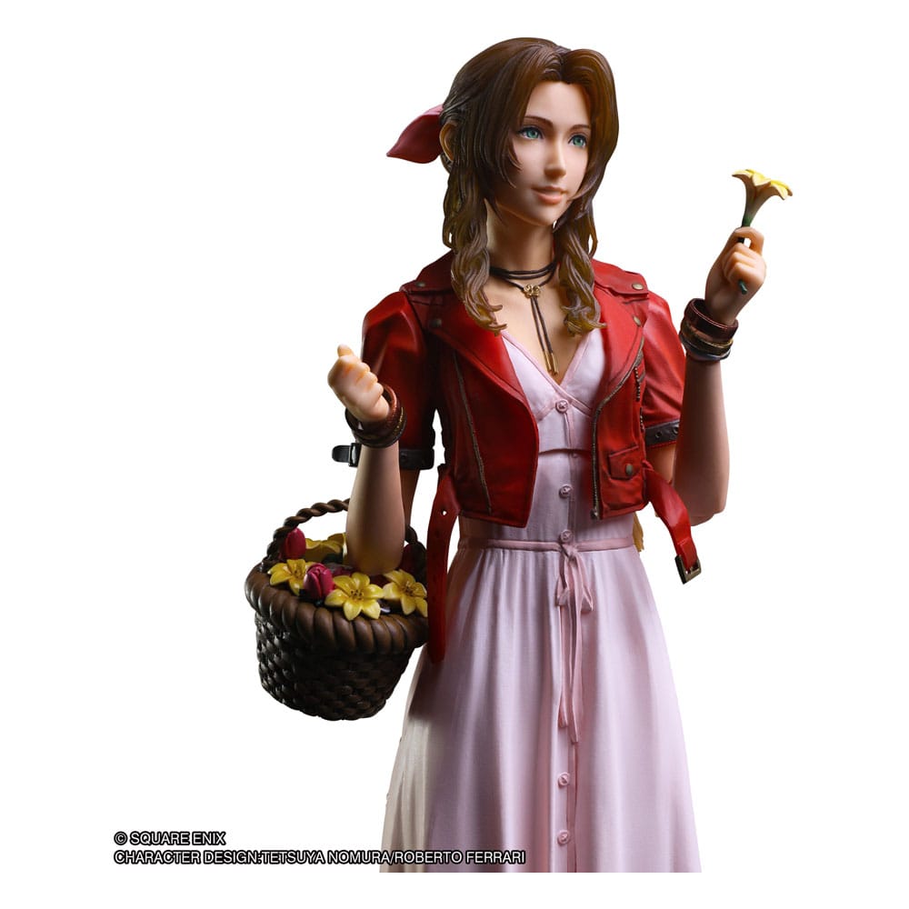 Square Enix Aerith Gainsborough Final Fantasy VII Rebirth Play Kai Arts Action Figure 