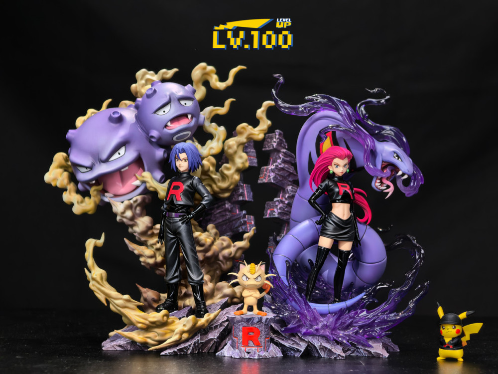 SXB Studio - Team Rocket Pokémon - Resin Statue