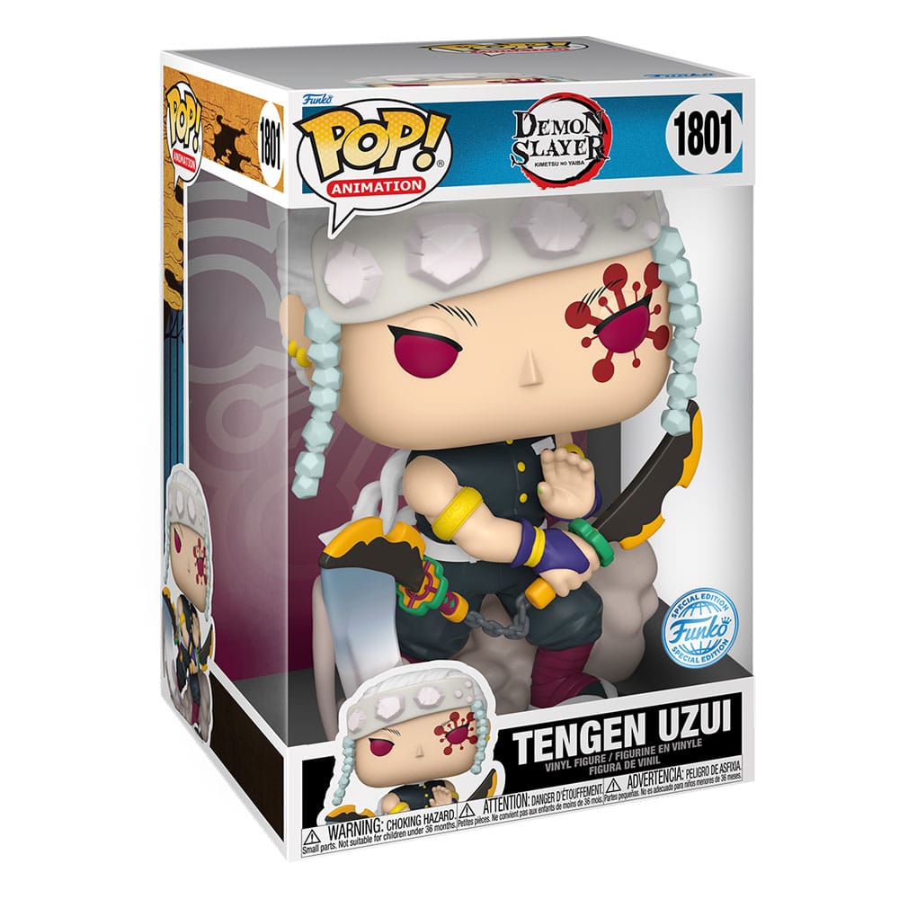 Demon Slayer: Kimetsu no Yaiba Super Sized Jumbo Funko POP! Tengen Vinyl Figure 1801