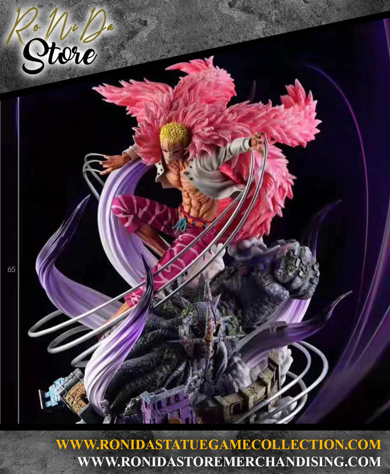 Jimei Palace Studio Donquixote Doflamingo One Piece - 1:6 Resin Statue 