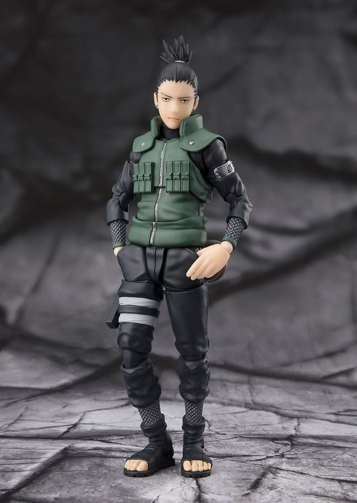 TAMASHI Naruto Shippuden S.H. Figuarts  Shikamura Nara Brilliant Strategist Action Figure 15 cm