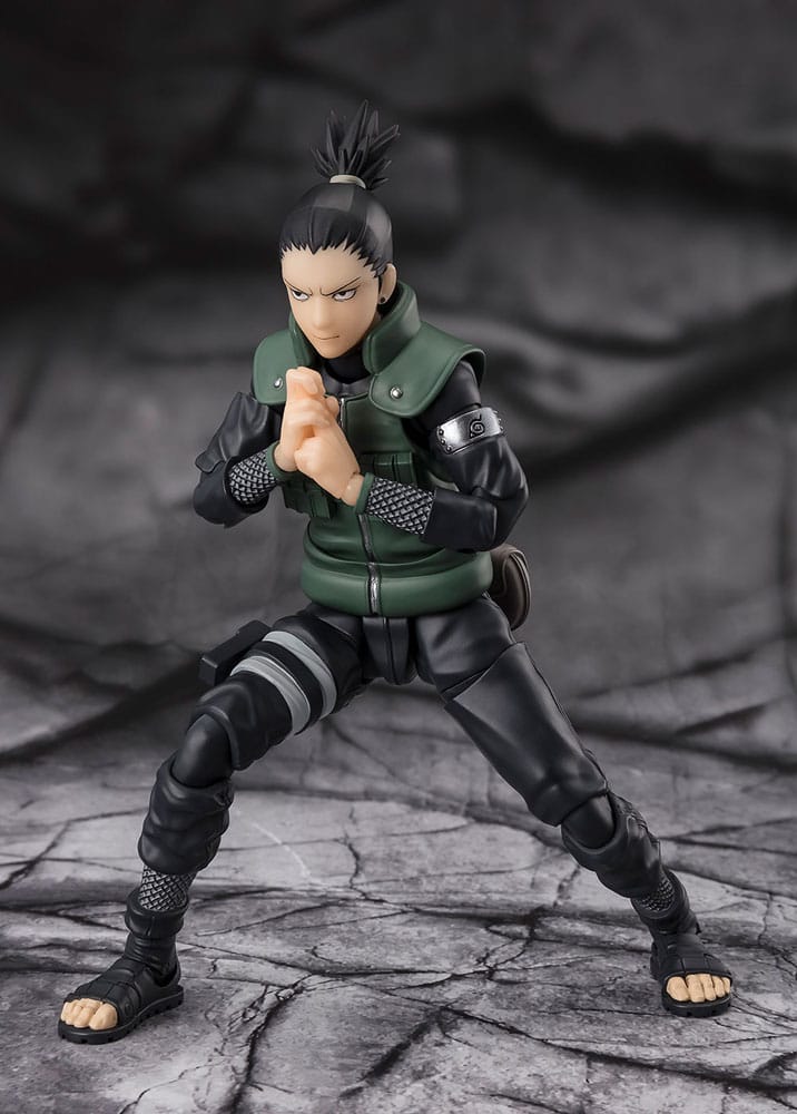TAMASHI Naruto Shippuden S.H. Figuarts  Shikamura Nara Brilliant Strategist Action Figure 15 cm