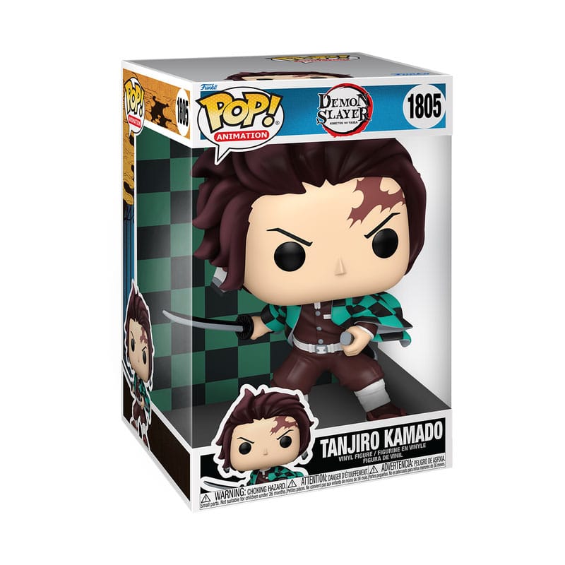 Demon Slayer: Kimetsu no Yaiba Super Sized Jumbo Funko POP! Tanjiro Vinyl Figure 1805