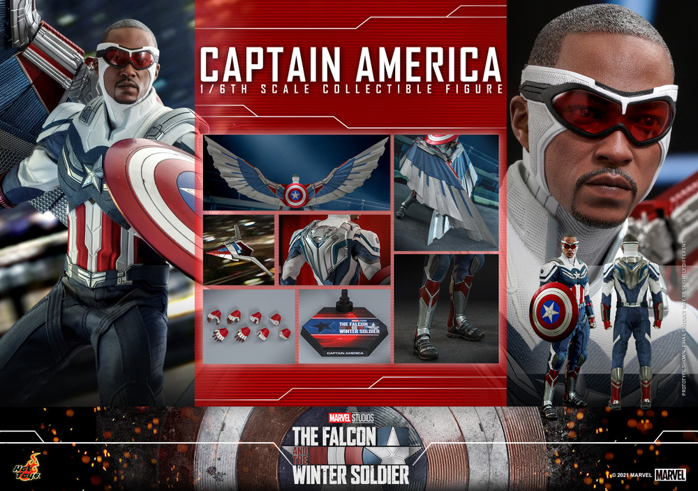 Hot Toys Captain America The Falcon and the Winter Soldier TMS040