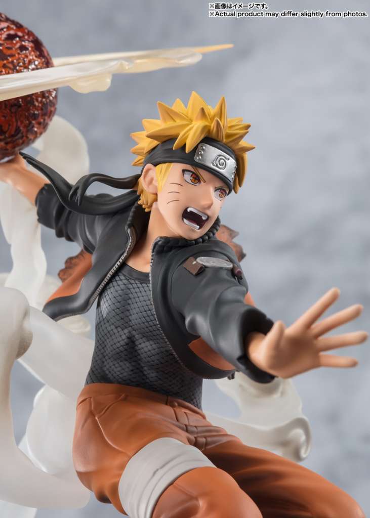 BANDAI Naruto Uzumaki Naruto Lava Release Figuarts Zero