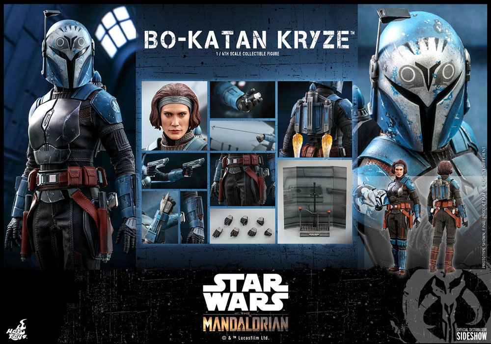 Hot Toys Star Wars Bo-Katan Kryze The Mandalorian Action Figure 1/6 