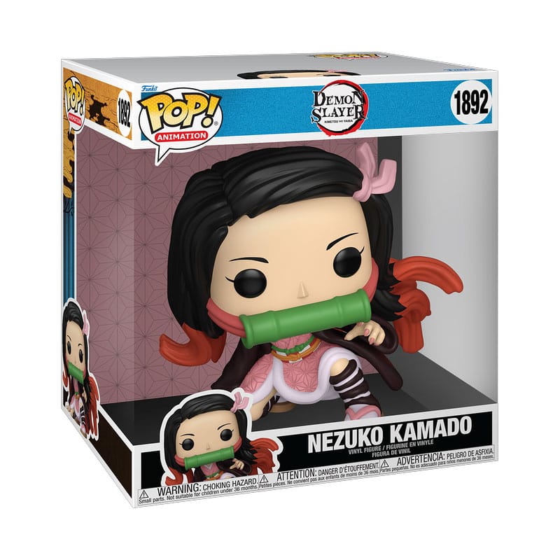 Demon Slayer: Kimetsu no Yaiba Super Sized Jumbo Funko POP! Vinyl Nezuko  Figure 