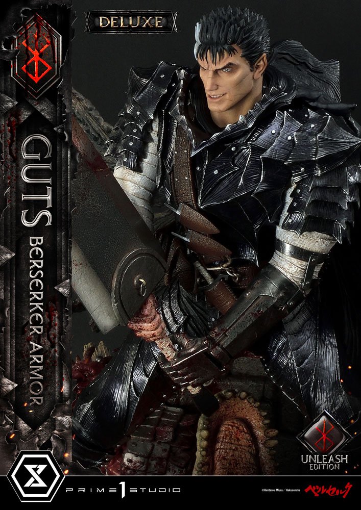 Prime 1 Studio 1/4 Guts, Berserker Armor favorite Unleash Edition Deluxe Version Resin Statue