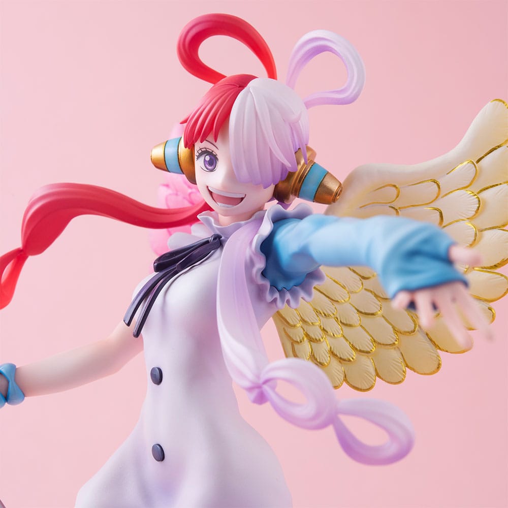 Megahouse Diva of the world Uta One Piece Red P.O.P PVC Statue  23 cm