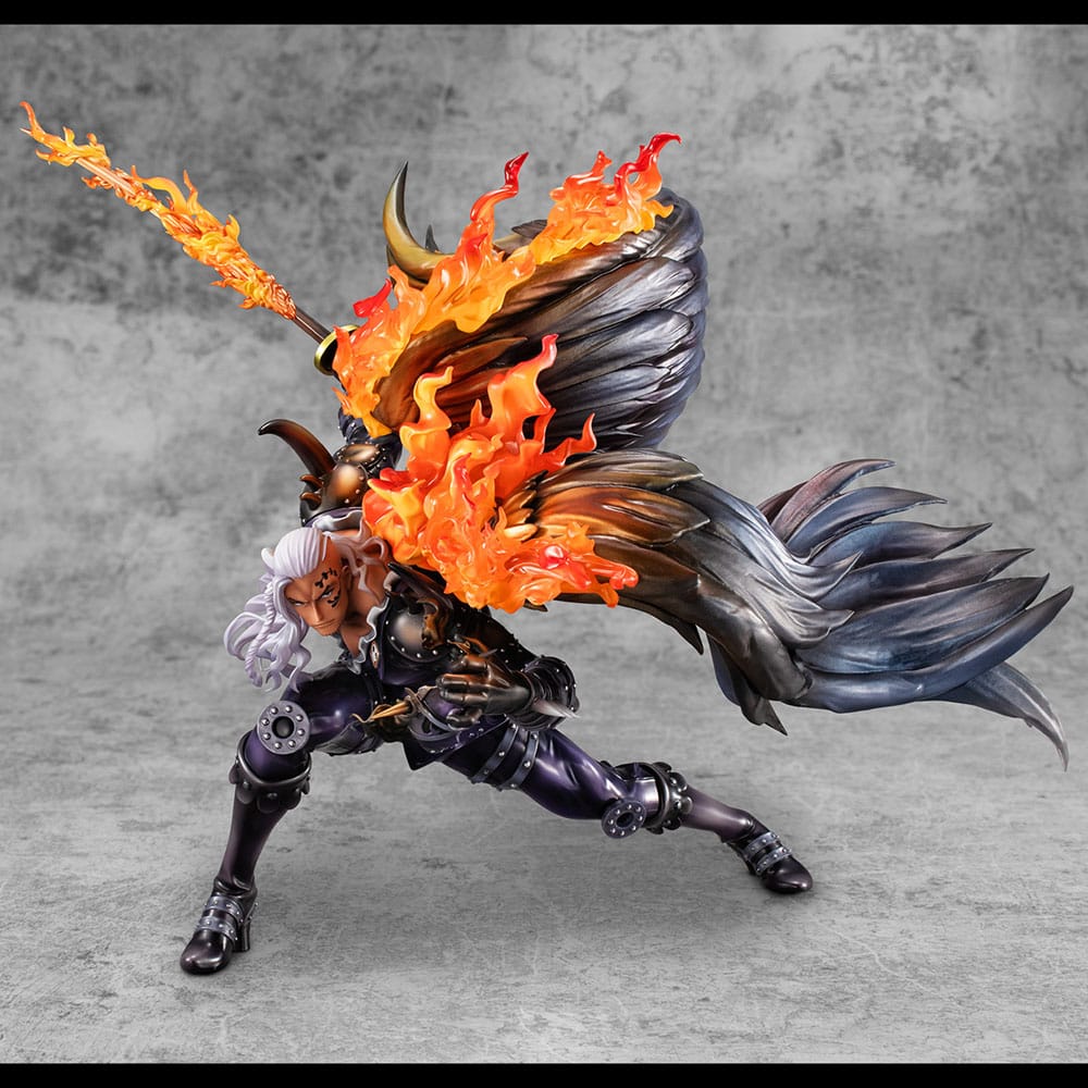 Megahouse All-Stars King One Piece Portrait Of Pirates WA-MAXIMUM PVC Statue Beasts Pirates 