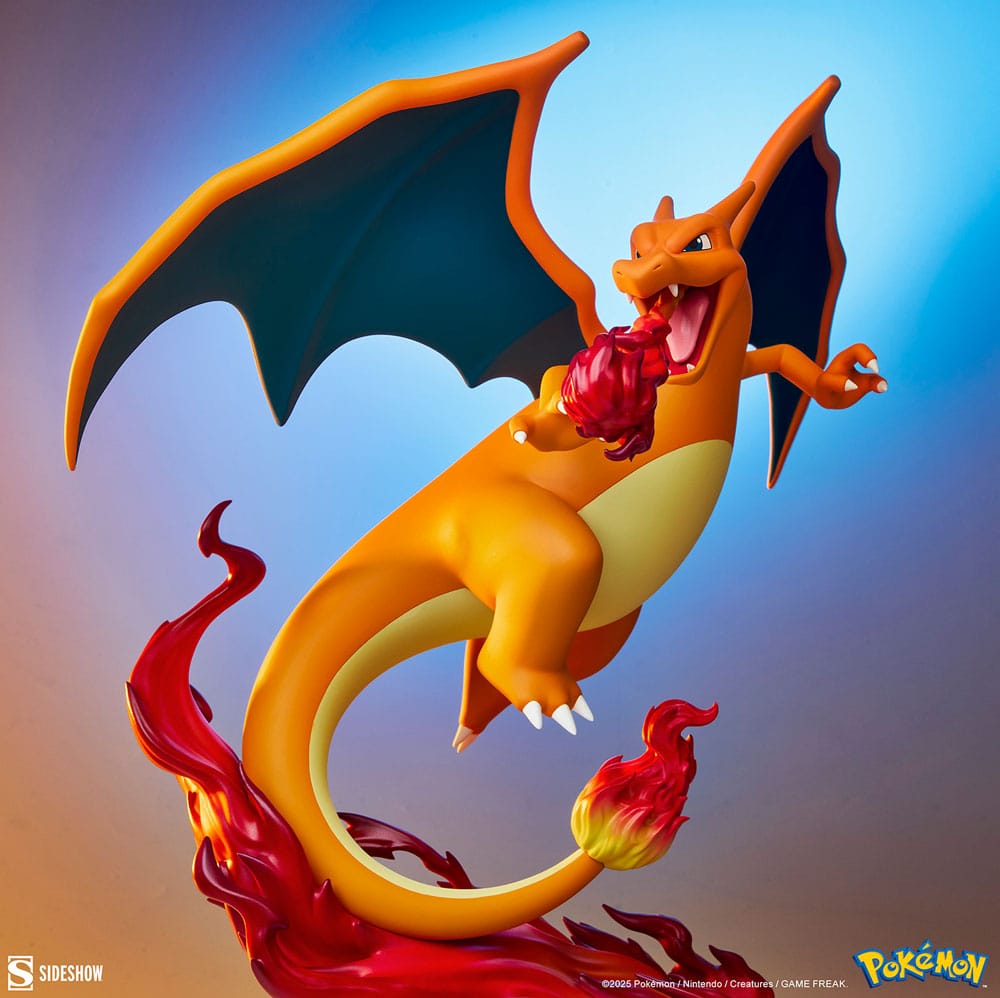 Sideshow Collectibles Pokémon Charizard Resin Statue HQS