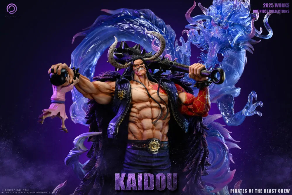 C2 Studio Wano Country Kaido One Piece Resin Statue HQS