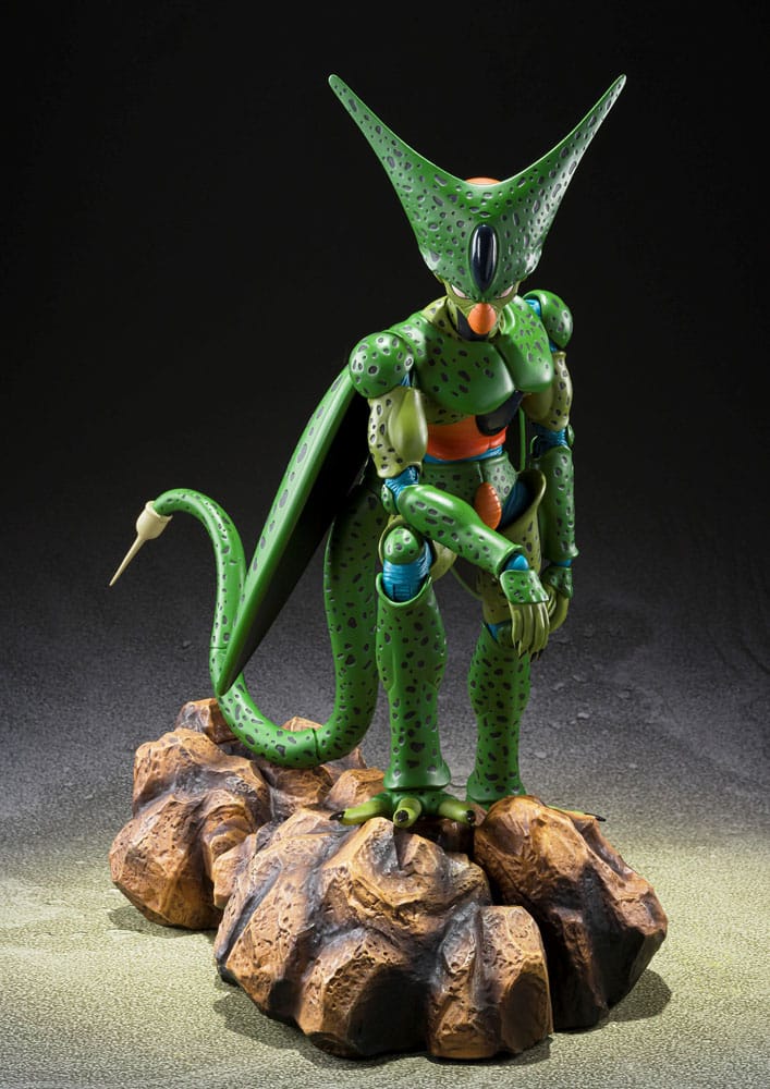 Bandai Dragonball Z S.H. Figuarts Cell First Form Reissue Action Figure  17 cm