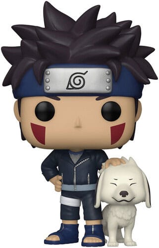 Naruto Funko POP! Animation Vinyl Figure Kiba Akamaru