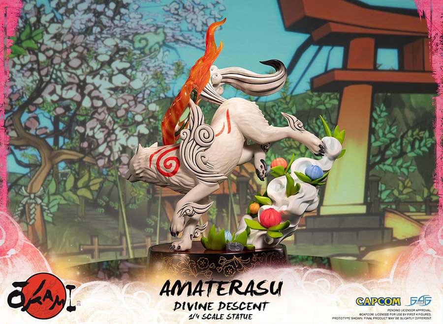 First 4 Figures Amaterasu Divine Descent Resin Statue