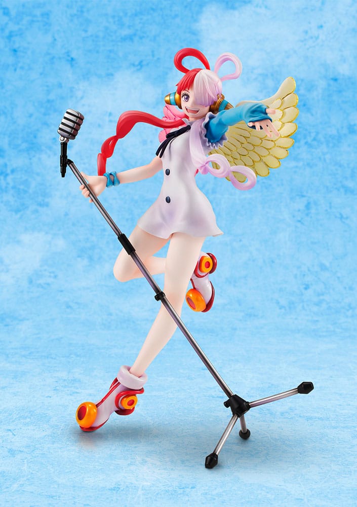 Megahouse Diva of the world Uta One Piece Red P.O.P PVC Statue  23 cm