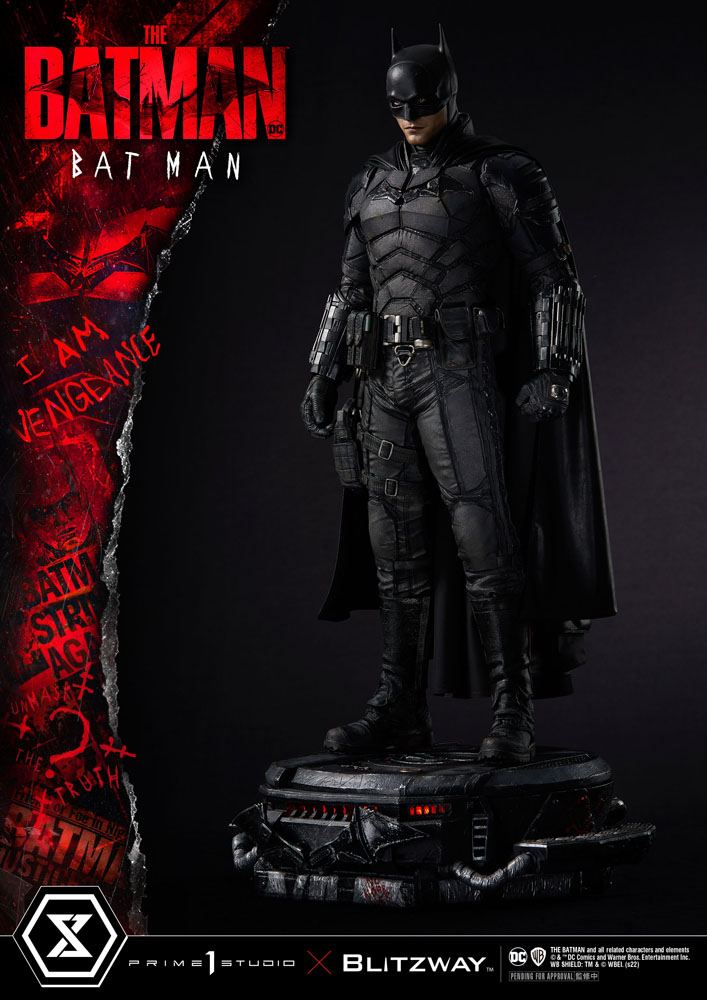 Prime 1 Studio The Batman Film Batman Museum Masterline Statue 1/3 Bonus Version