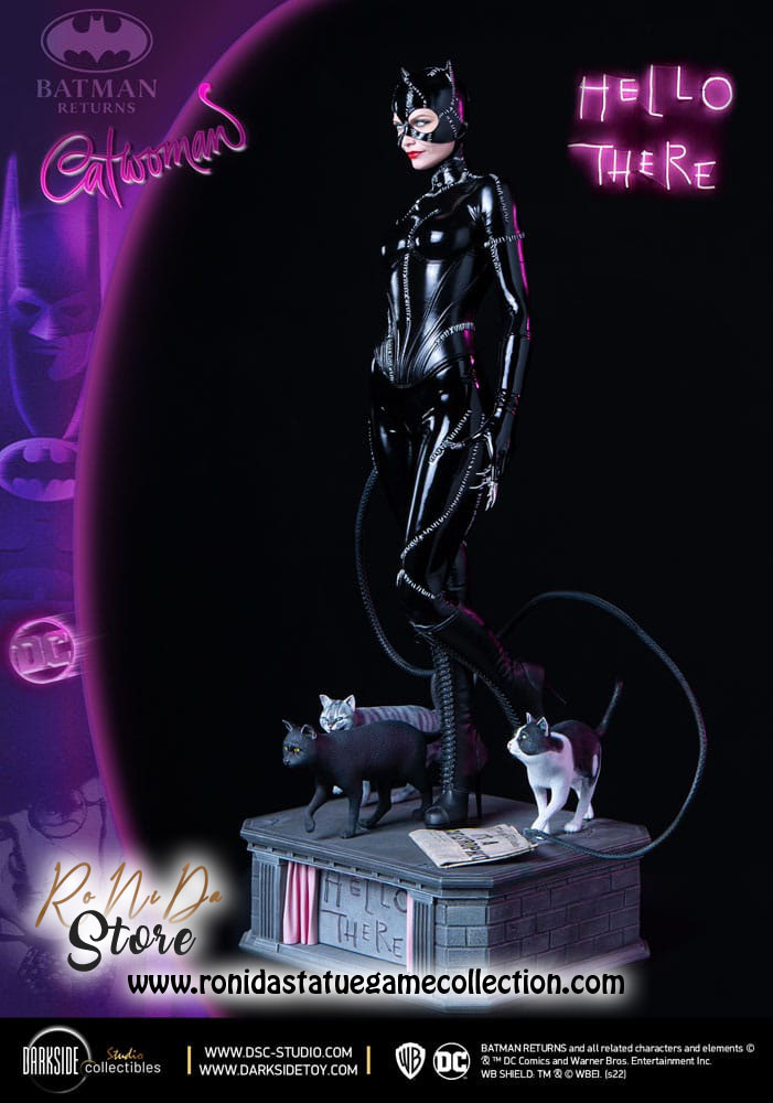 Darkside Collectibles Studio Catwoman Batman Returns QS Series Statue 1/4 30th Anniversary Edition