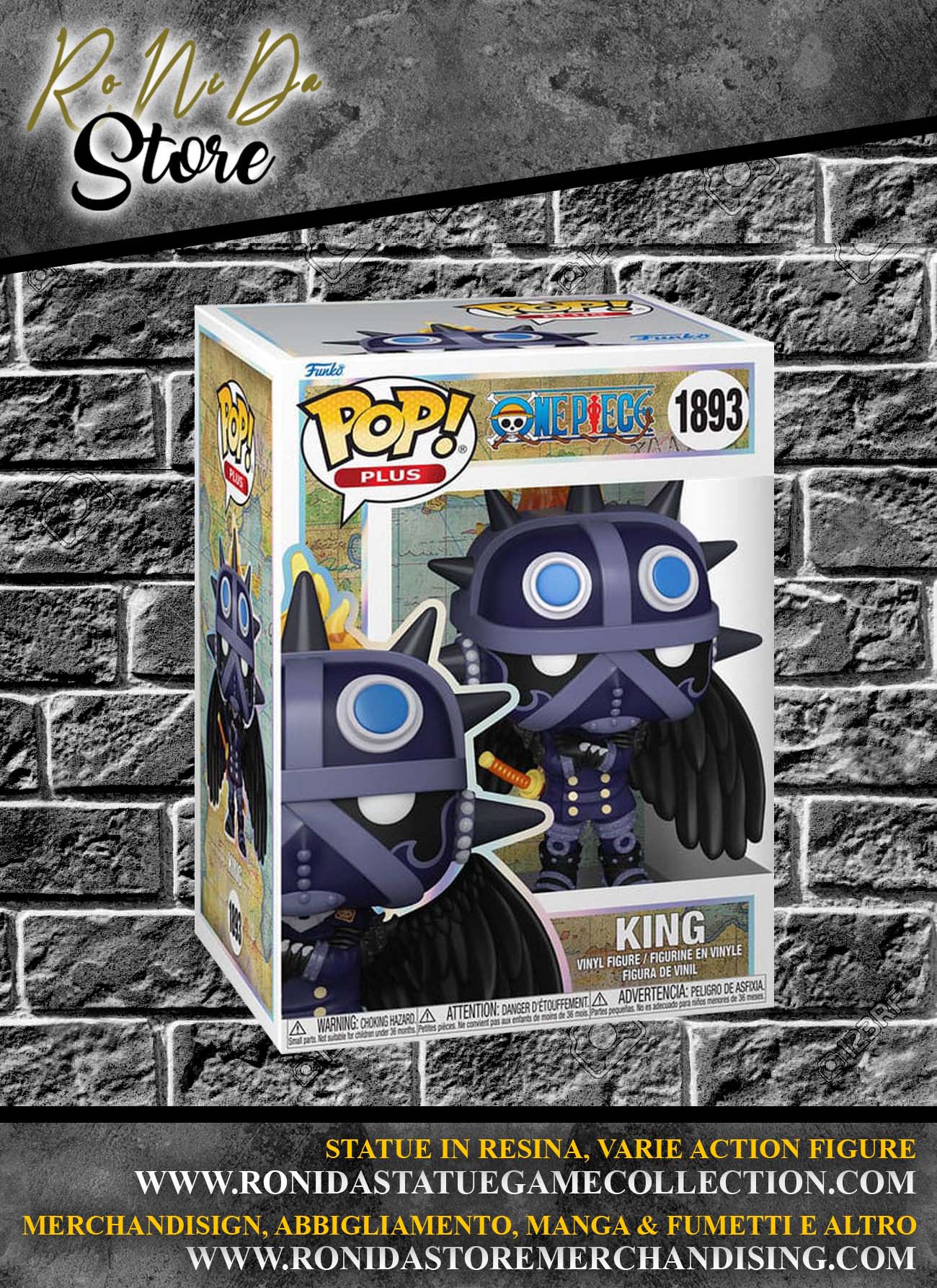 One Piece King Funko POP! Plus Animation Vinyl Figure