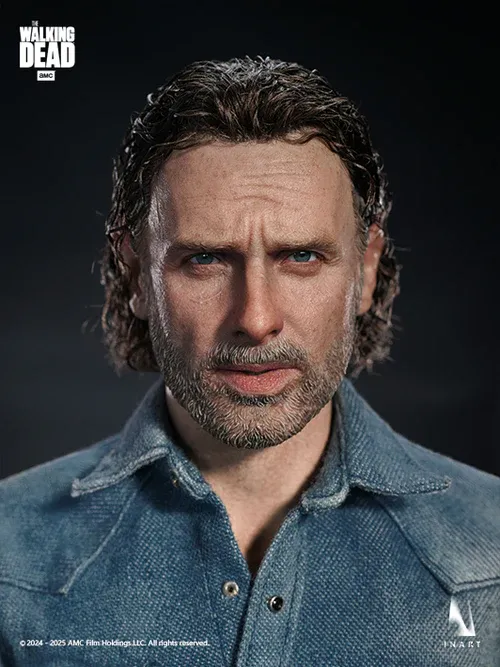 INART Studio Rick Grimes The Walking Dead Season 8 1/6 Collectible Figure - (Licensed)
