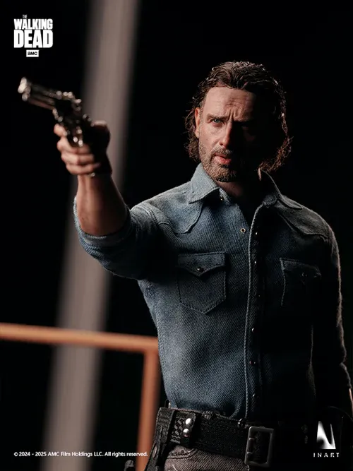 INART Studio Rick Grimes The Walking Dead Season 8 1/6 Collectible Figure - (Licensed)