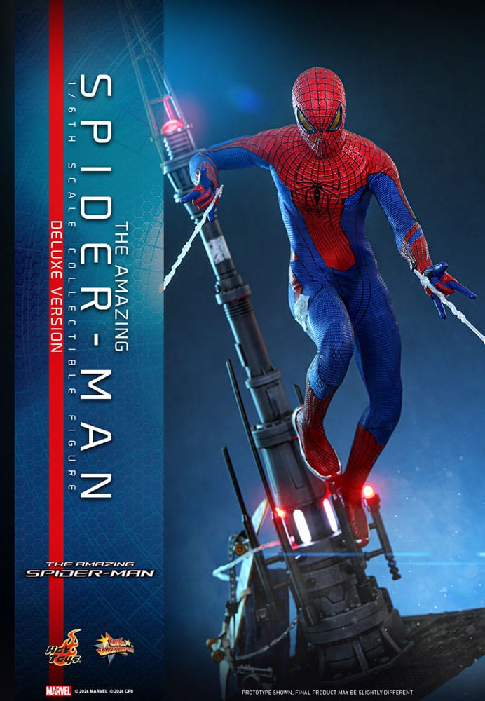 Hot Toys The Amazing Spider-Man Movie Masterpiece Action Figure 1/6 (Deluxe Version)