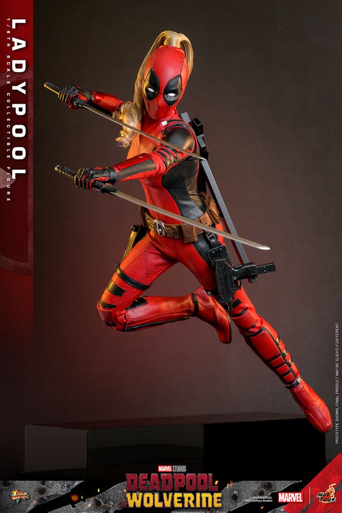 Hot Toys Ladypool Deadpool & Wolverine Movie Masterpiece Action Figure 1/6 