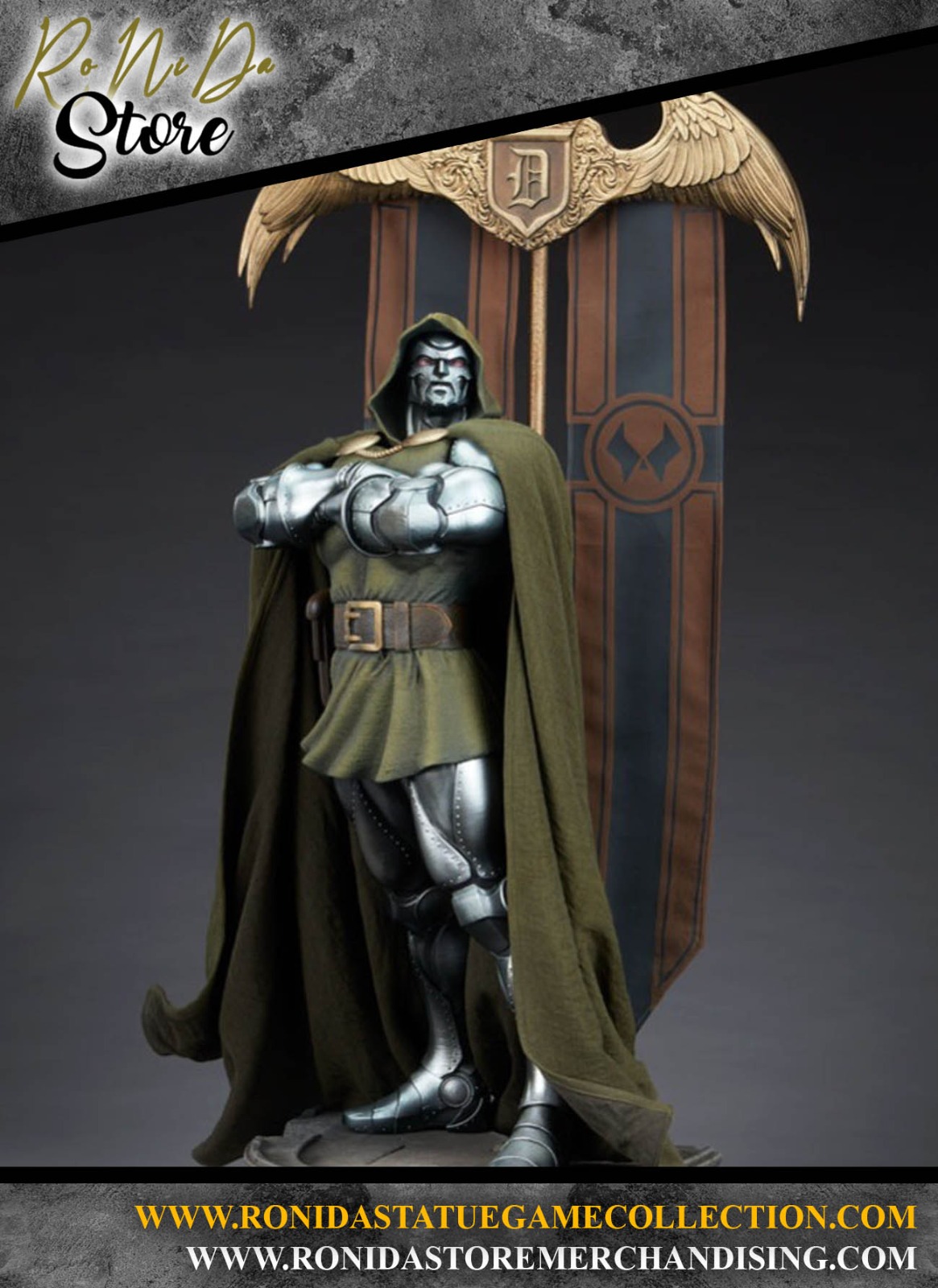 Sideshow Studio - Marvel Doctor Doom Statue 