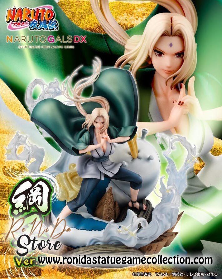 Megahouse Naruto Gals Dx Tsunade Ver 3 Statue