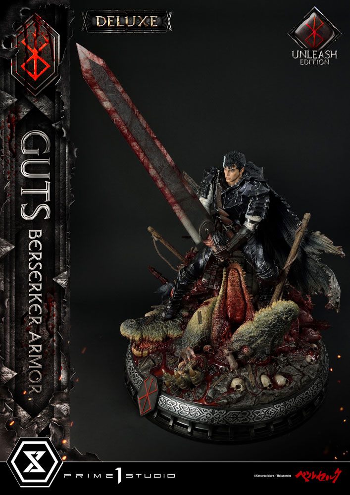 Prime 1 Studio 1/4 Guts, Berserker Armor favorite Unleash Edition Deluxe Version Resin Statue