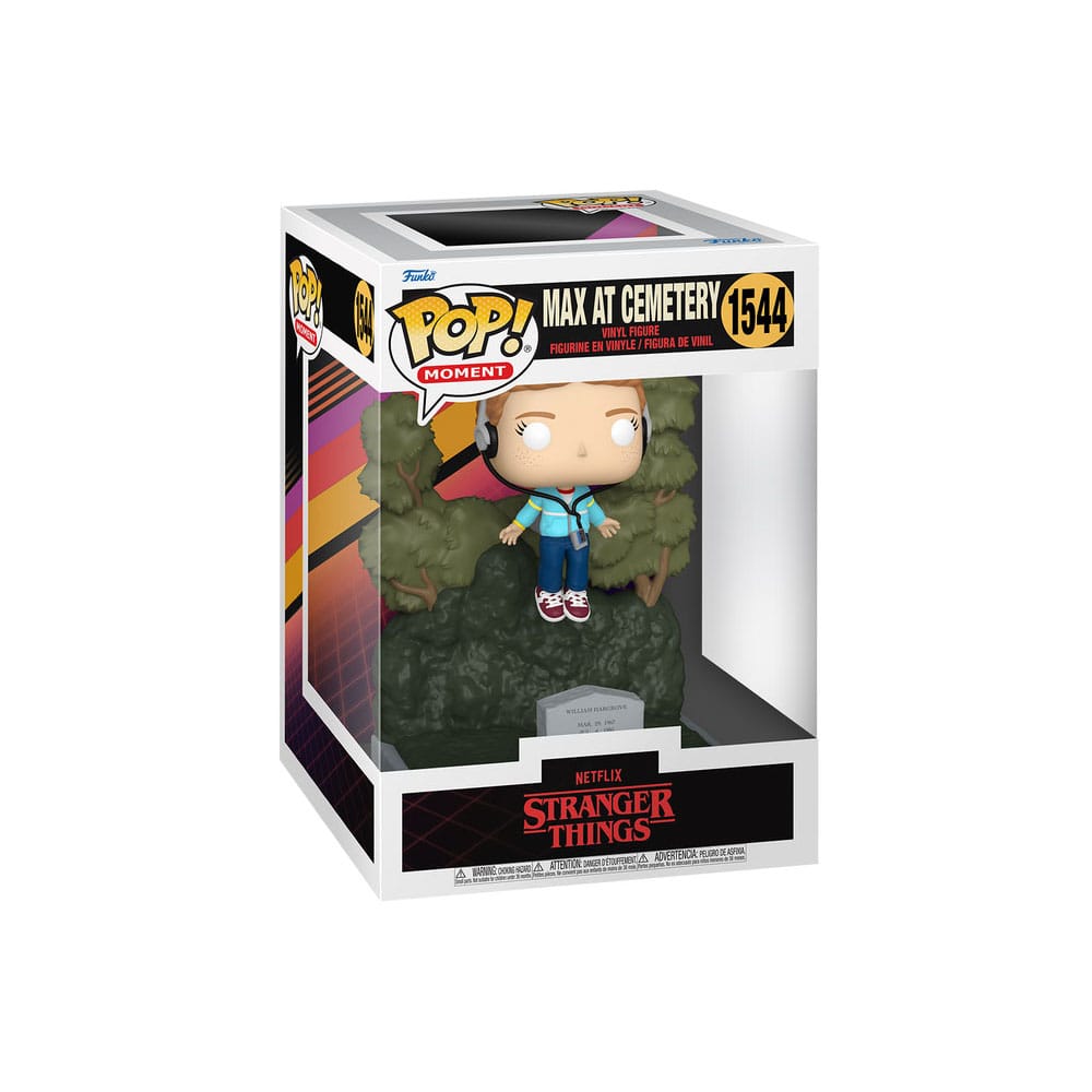 Stranger Things Funko POP  Max at Cemetery Moments Deluxe Vinyl Figures