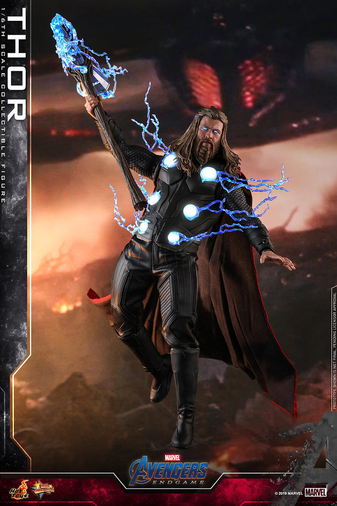 Hot Toys Thor Avengers Endgame Action Figure MMS557