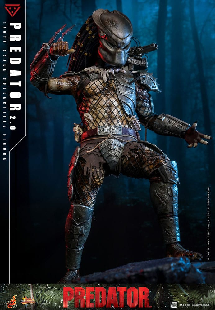 Hot Toys Predator (2.0) Predator Movie Masterpiece Action Figure 1/6 Deluxe Version