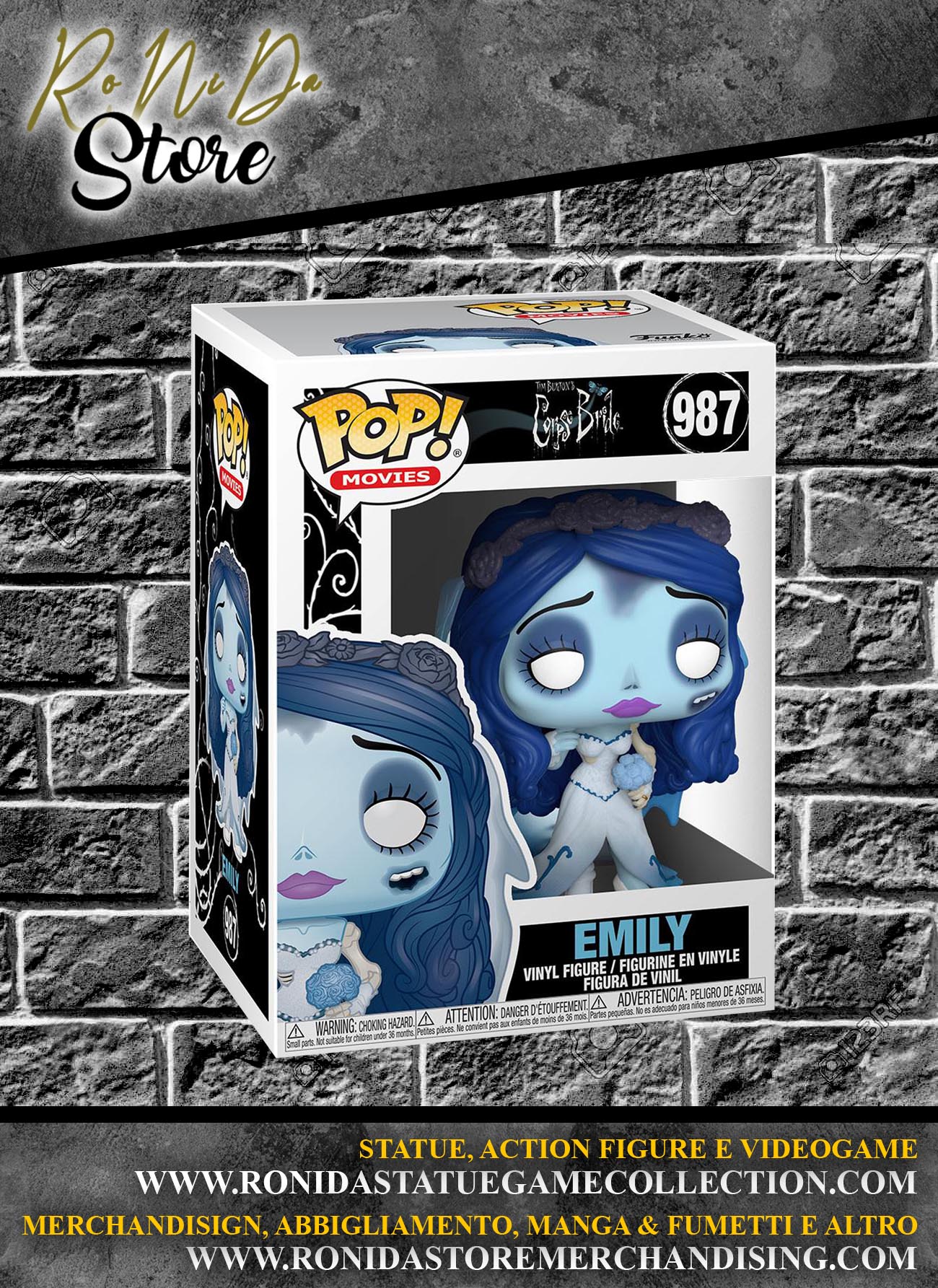 Corpse Bride Funko POP! Movies Vinyl Figure Emily