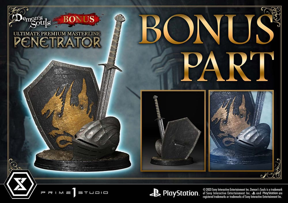Prime 1 Studio Demon's Souls Penetrator Ultimate Premium Masterline Series Statue 1/4 Bonus Version