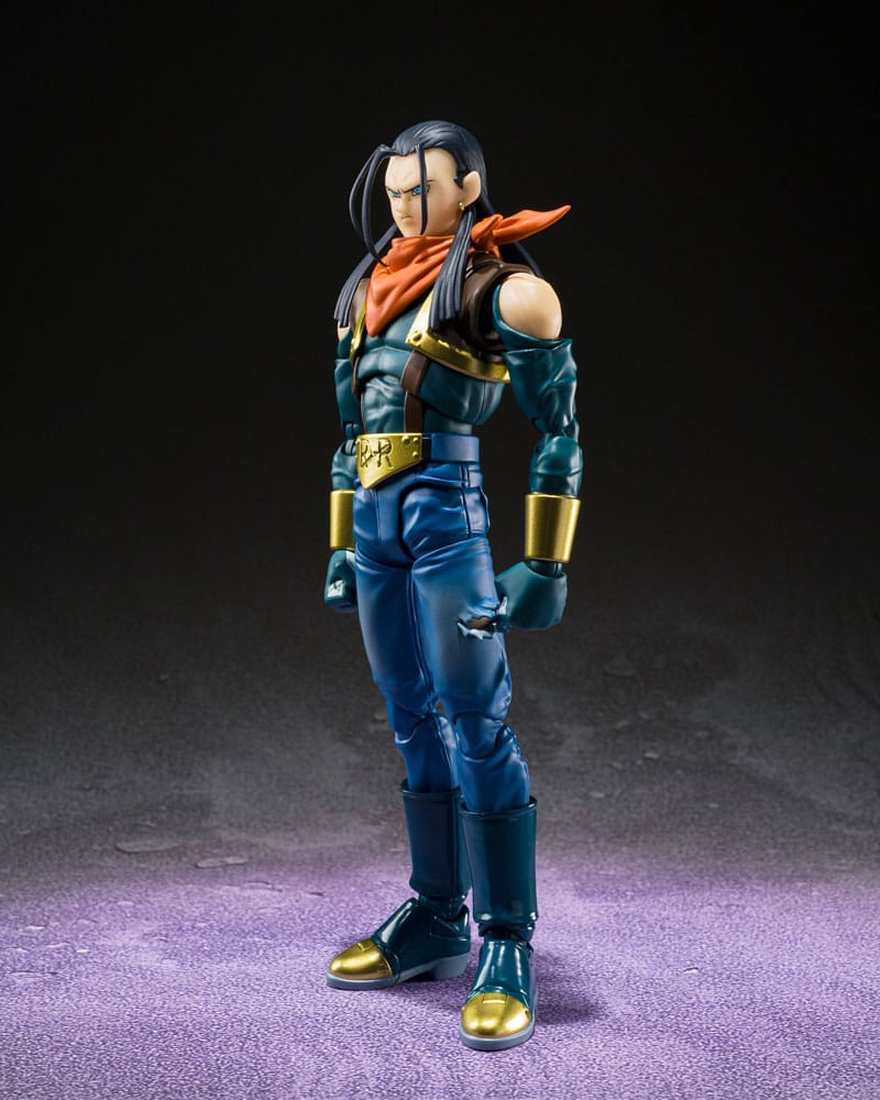 Bandai Dragon Ball GT S.H.Figuarts Android 17 Action Figure Super 20 cm
