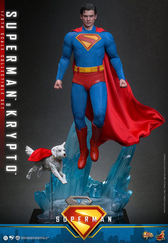 Hot Toys Superman (2025) Movie Masterpiece Action Figure 1/6 Superman & Krypto