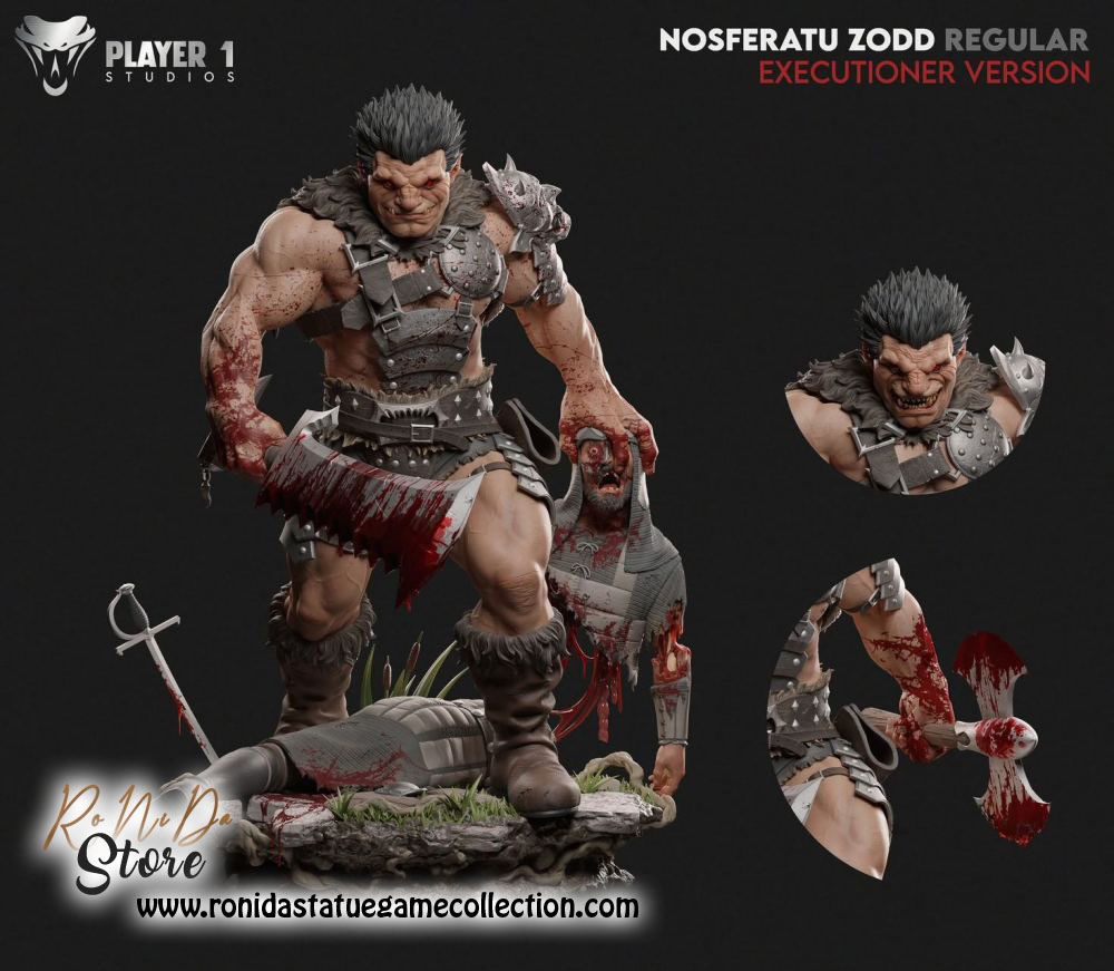 Player 1 Studio NOSFERATU ZODD THE IMMORTAL Berserk - Resin Statue Regular / Ex